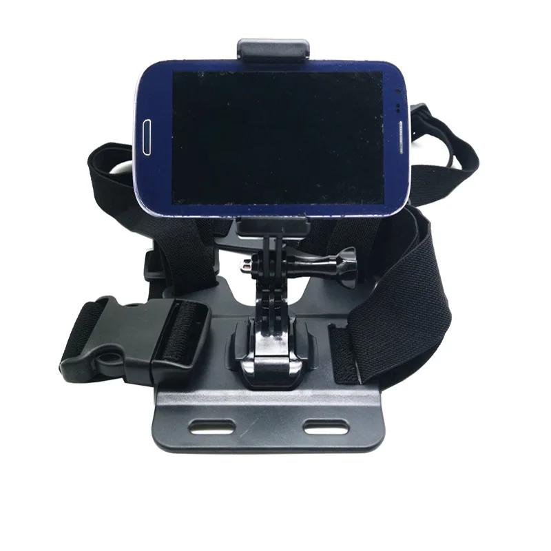 Mobile Phone Chest Strap Mounting Holder First-angle Video Bracket Fixed Clip Live Broadcast Accessories Support Drop Shipping