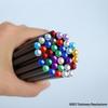 Eco-friendly Student Gift Pencil - Diamond HB Black Wood, Customizable Logo, Hot Selling Practice Pencil for Children