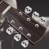 6pcs Tuning Peg Tuning Key Button   Heads for Folk Electric Guitar (Golden)