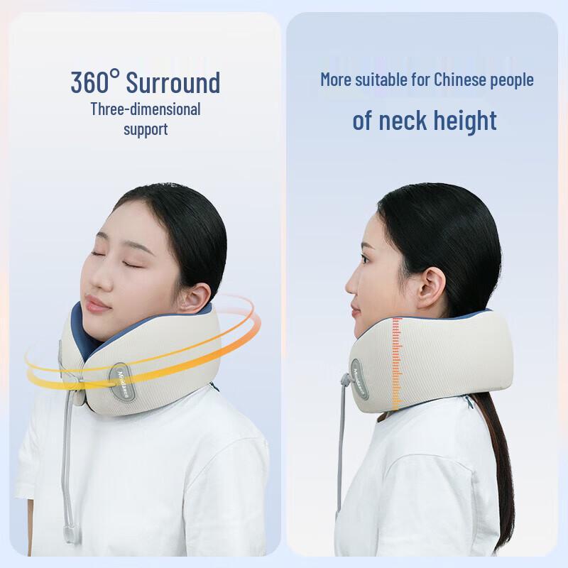Misida Portable Neck Massager Travel Pillow CN plug (adapter included)
