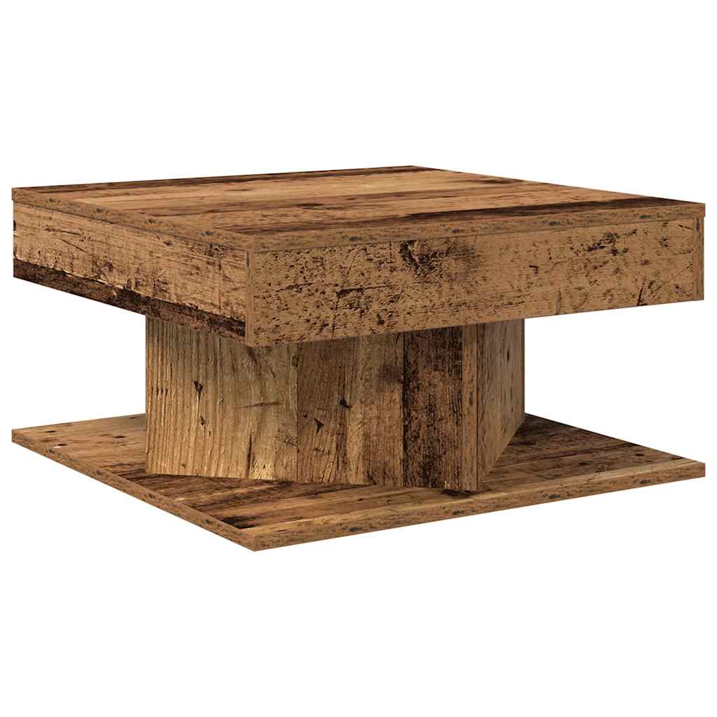 Vidaxl Couchtisch, Altes Holz, 55x55x30 cm