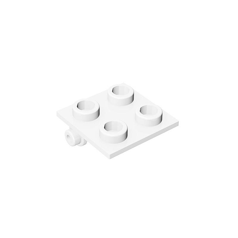 20 шт. Детали MOC 6134 Шарнирный кирпичик 2x2 Верхняя пластина Тонкий Совместимые кирпичики DIY Сборка Строительные блоки Частица Детская развивающая игрушка Подарок