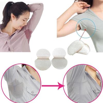 Unisex Underarm Sweat Dress Clothing Absorbent Pads Disposable Sweat Pads 60pcs Pure Color Soft Armpit Sticker
