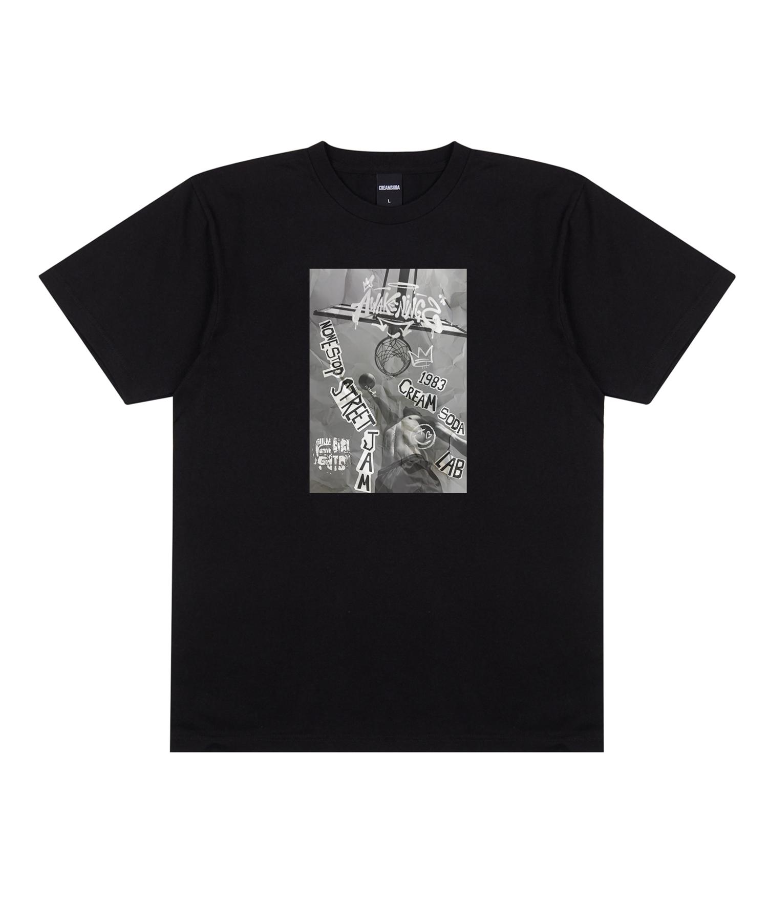 Cream Soda Lab Street Jam Short Sleeve Black L
