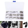 Zinc Alloy Spikes Rivets Screws Kit DIY Decoration 7x9MM for Leather Bracelets Dog Collars Bags Clothes Shoes