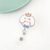 Work Card Clip Bear Rabbit ID Card Clips Name Card Holder Nurse Badge Holder Retractable Badge Reel