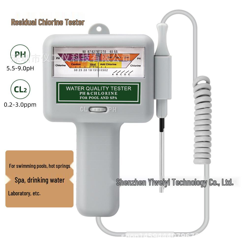 PC102 Dual Function Residual Chlorine & pH Test Pen for Swimming Pools