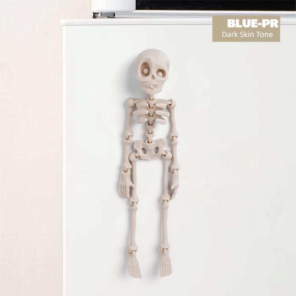 Poseable Skeleton Refrigerator Magnets Movable Joints Decorative Magnets  Office Decor