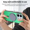 B1 For Xiaomi Poco X6 5G/Redmi Note 13 Pro 5G Leather Back Case Compatible with MagSafe Skin-Touch Phone Cover