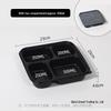 Chahua Disposable 4-Compartment Meal Box