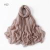 58 Colors Women Candy Color Voile Scarf Plain Solid Pashmina Female Warm Cotton Viscose Scarves Blanket Shawls And Wraps Bufanda