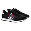 Tommy Jeans Mens TJM Classic Flag Logo Leather Running Trainers