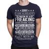 Funny Graphic T-Shirt Men Im Taken By A Freaking Awesome Girl Retro Vintage#T490