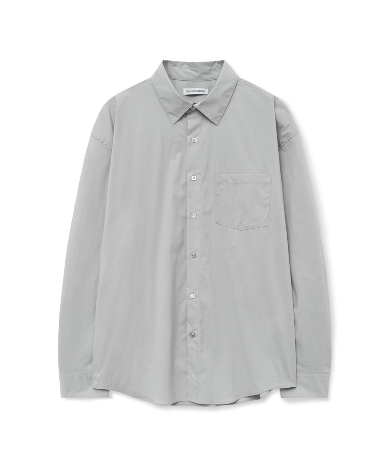 The Knit Company Supima Cotton Shirt [Gray] Dark Navy/M