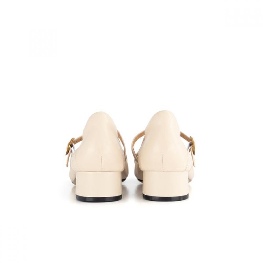 SODA Women Semi Dress Mary Jane Flat Loafer Aps605 La35  3cm 