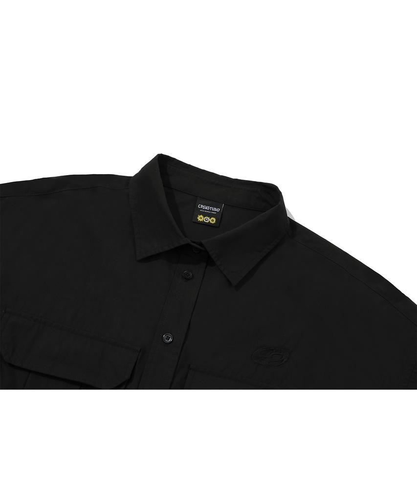 CPGN STUDIO Safari Stopper Cargo Shirt Black