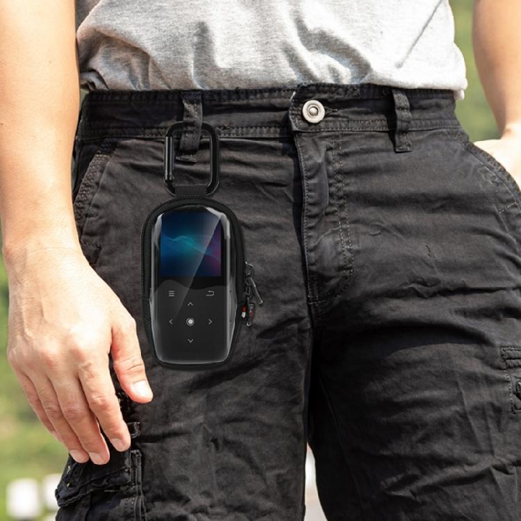 Kratzfeste MP3-Tasche für NWE394 MP3-Player mit Nylon-Außenschicht und Plüsch-Innenfutter für zusätzliche Gerätesicherheit