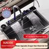 Thickened 304 Stainless Steel Veggie Washer with Digital Display & Honeycomb Design