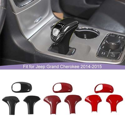 Araba İç Mekan Araba Dişli Kafa Dekorasyon Kapak Çıkartmaları Jeep Grand Cherokee 2014-2015 ABS İç Aksesuarlar