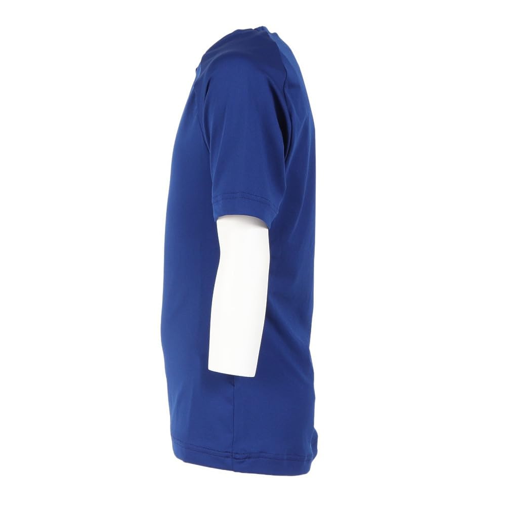 Mizuno Baseball Low Short Quick 12JAAP5227 Undershirt, Junior, Neck, Sleeve, Drying, (Blue/160/Jr)