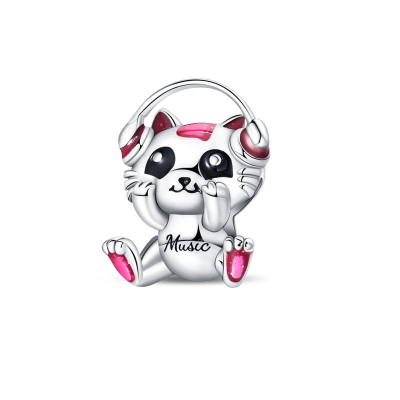 Piano Harp Violin Mike Headset Notescopper Music Series Charms Beads Fit Pan Original Bracelets Diy Fine Jewelry Gifts