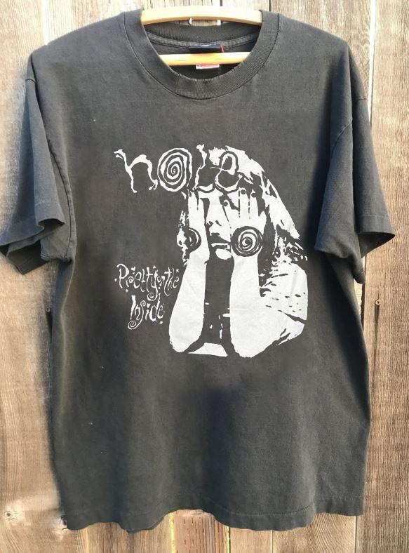 Hole Pretty on the Inside vintage charcoal t-shirt QT5191 M