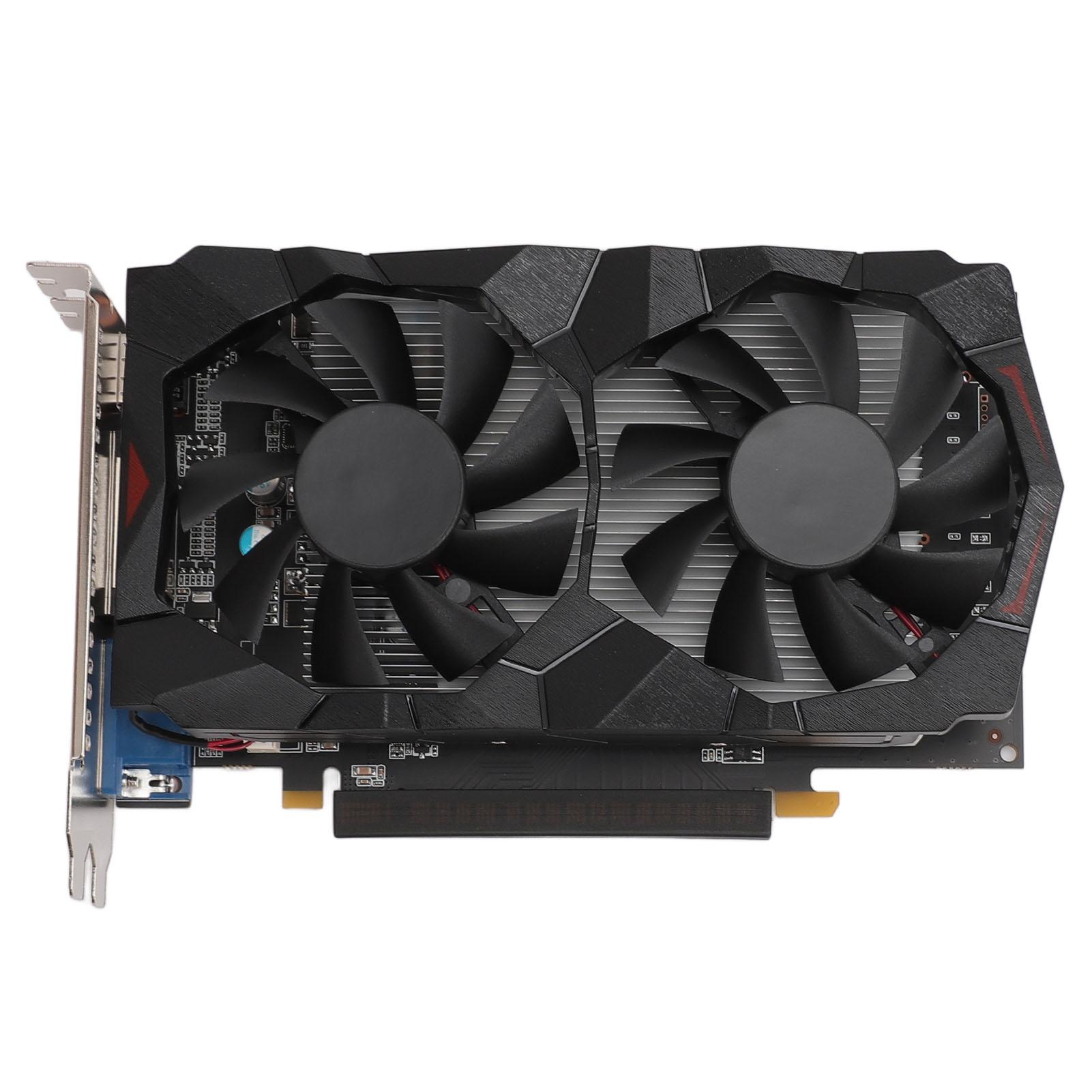 

4GD5 PCI Express Graphics Card 4GB GDDR5 128bit Dual Fan HD Desktop Computer Graphics Card Efficient Quiet Gaming