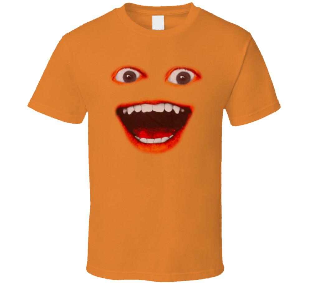 Annoying Orange Halloween Costume T Shirt Mens Womens Tees Top 3XL