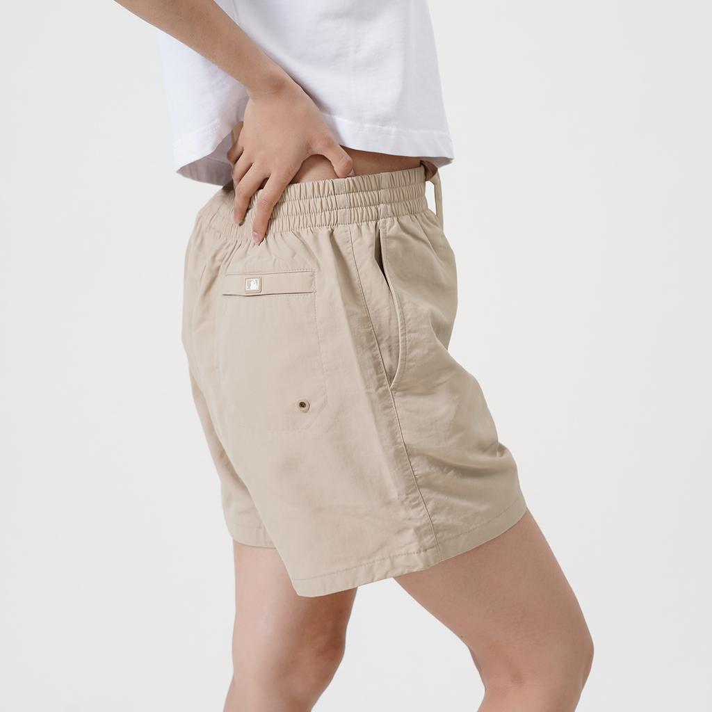 New MLB Casual Shorts Unisex Beige Yellow 3ASMB0223-50BGS