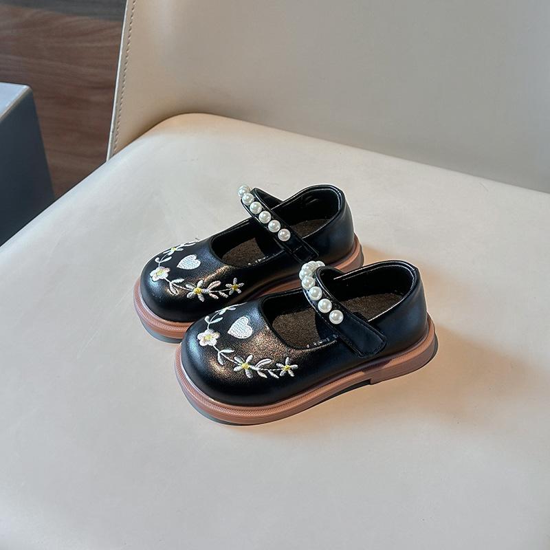 New Spring and Autumn Fashion Women s Shoes Comfortable, Soft, Anti slip Children s Shoes Exquisite and Simple Princess Shoes 25