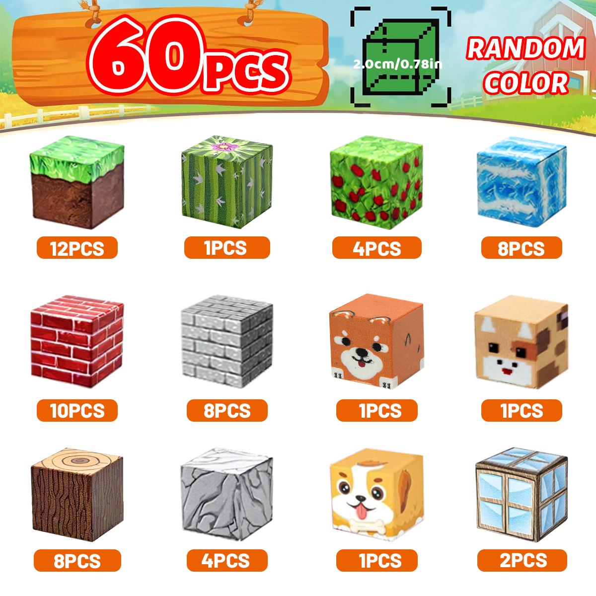 

Набір магнітних будівельних блоків, Підходить для розвитку креативності, Ідеальний як подарунок для дітей, Різдво, Хелловін, Великдень