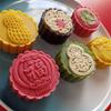 Lucky Bag Moon Cake Mold Household Mung Bean Cake Model Printed with Embossed Ice-skin Pastry Baking Grinding Tool