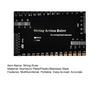 String Height Measurement Tool Multifunctional Guitar Specification Ruler Portable String Action Gauge Luthier Tool for Ukulele Bass Acoustic Guitars