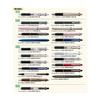 Oil-based ballpoint pen refill jet stream multicolor multifunction 0.7mm black 7/red 3 SXR8007.24/15 2 colors set of 10