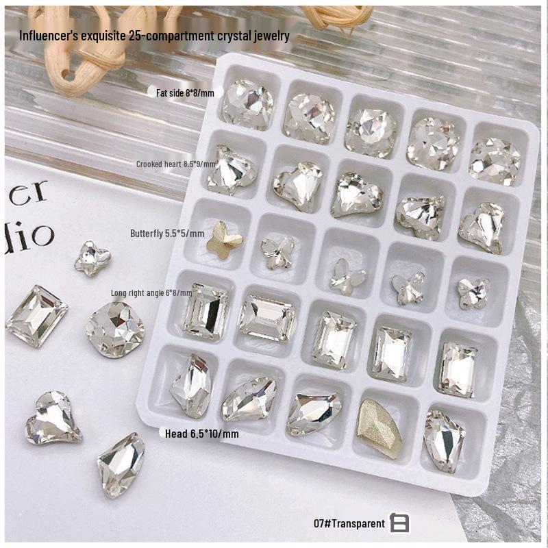 

Набор для нейл-арта в горячем стиле: Набор украшений со стразами с дизайнами сердца, топора и бабочки