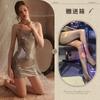 Sex underwear women's sexy uniform suit pure desire passion temptation nightclub large size teasing pajamas short skirt suspenders