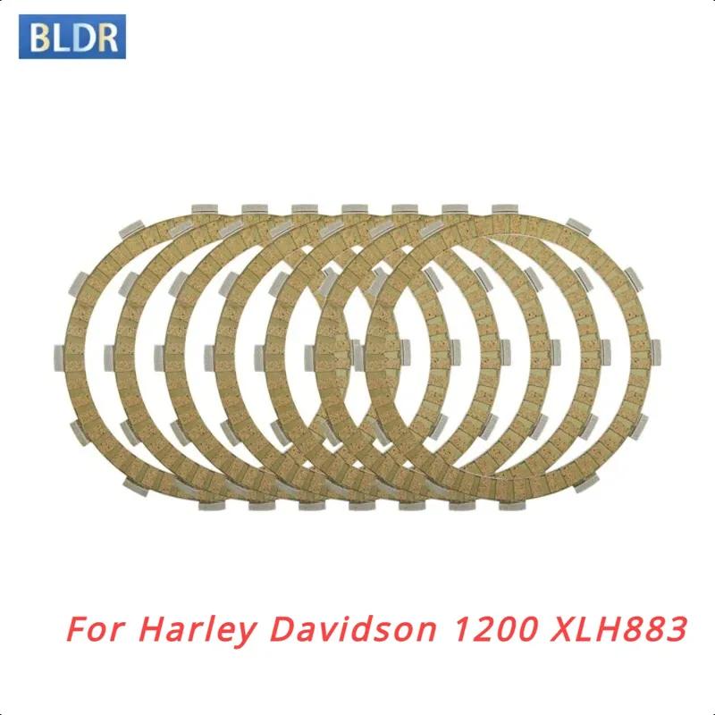Motorcycle Clutch Friction Disc Plate Kit For Har-ley David-son 1200 XLH883 XLH1100 XLH 1200 Sportster 1984-1990