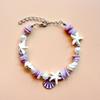 Ocean Sea Series Shell Starfish Bracelet Adjustable Colorful Bohemian Shell Bracelet Wristband Pearl Summer Bangle Vacation