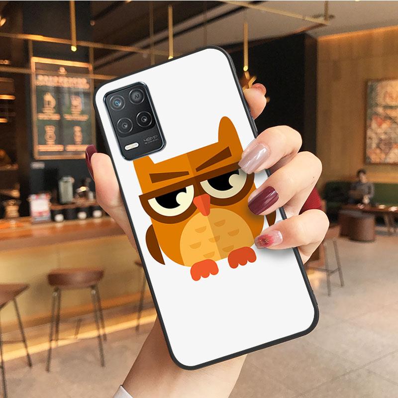 Owl Hearts Lover Phone Case for OPPO Realme GT 2 Pro X2 Pro XT C25S 8 7 6 Pro 6i GT Master C3 C21 C21Y C11 X3 SuperZoom