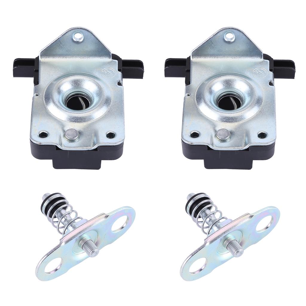 2x Zámek kapoty motoru a 2x Spodní díl Kompatibilní pro 3er E46 5er E39 X5 E53 51238229807 51238203859