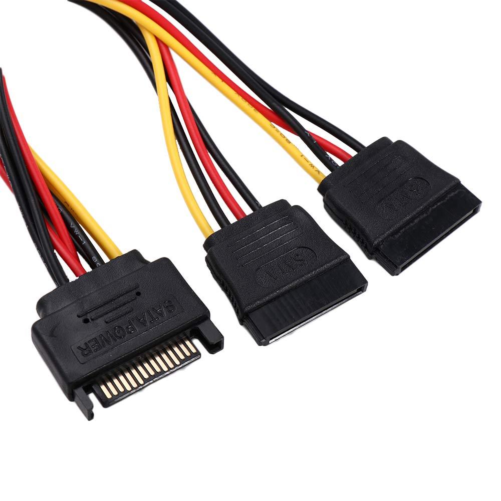 Cable Power Extension Cable HDD Splitter SATA Power Cable SATA Adapter Cable Hard Disk Power