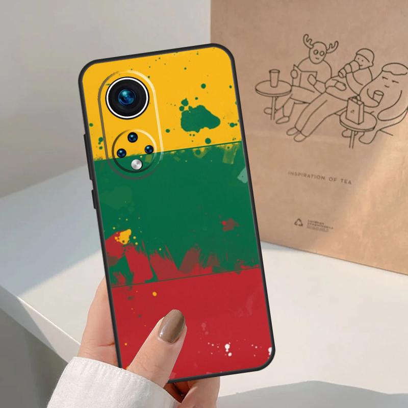 Fashion Lithuania Flag For Honor Magic 8 Pro 7 6 5 Lite Case For Honor Win RT 200 400 50 70 90 X8b X9a X9b X9c X9d