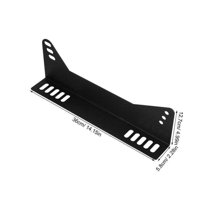 

2Pcs Universal Racing Seat Brackets Adjustable Side Mount Bucket Seat Base Mounts Brackets for Racing Car Upgrades