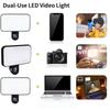 Rgb Led Cube Light Clip-on Stand-alone Adjustable Brightness Fill Light For Phone Laptop Camera Photography