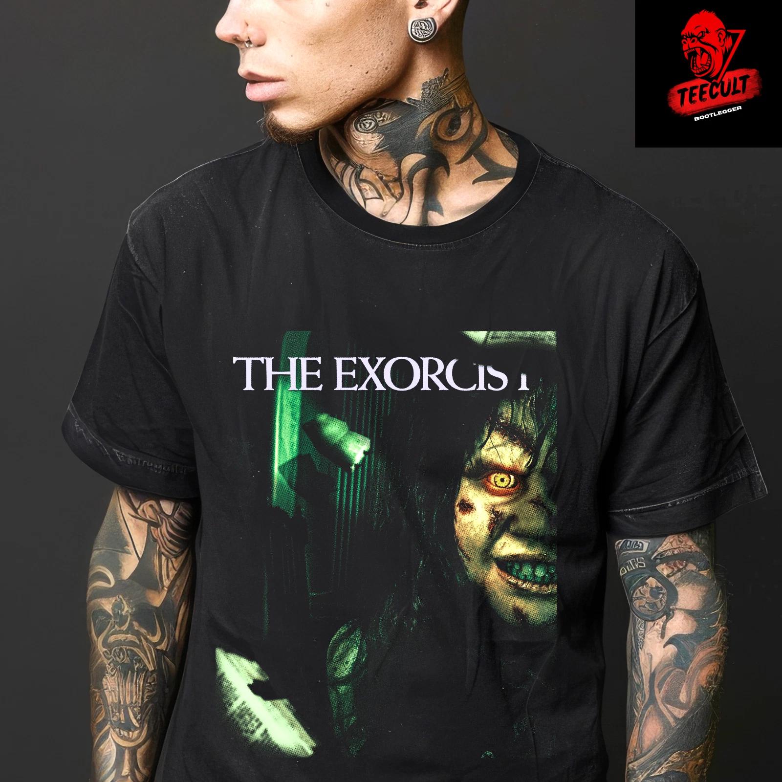 Men s and Women s T-shirts The Exorcist Cult Horror Movie Tee Unisex Cotton M
