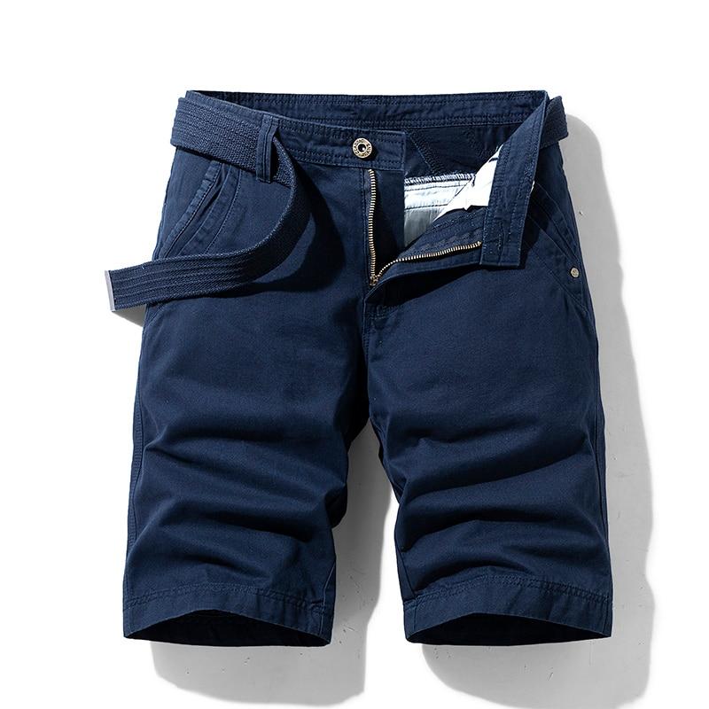 Pantalones cortos casuales Hombres Verano Hombres Cargo Pantalones cortos  Sólido Multi Bolsillo Hombre Longitud de la rodilla Pantalones cortos  cómodos Hombres comprar a buen precio — entrega gratuita, reseñas reales  con fotos —
