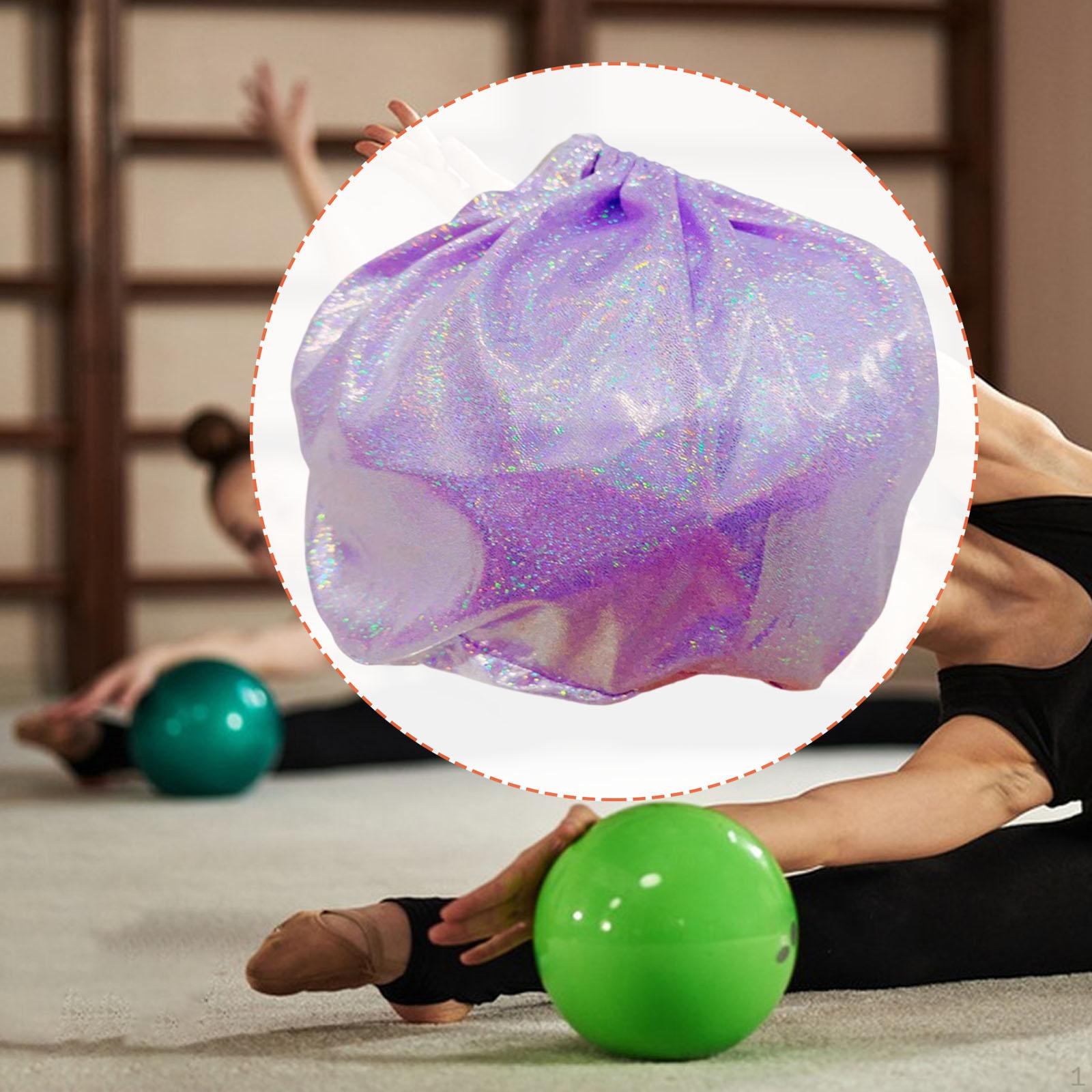 

Cover for Storage Bag Gymnastics Balls, Lightweight, Nylon, Sports Equipment with Drawstring фиолетовый