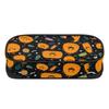 Pen Case Wear Resistant Polyester Portable Secure Zipper Closure with Main Compartment Mesh Pocket and Pen Slots for Students