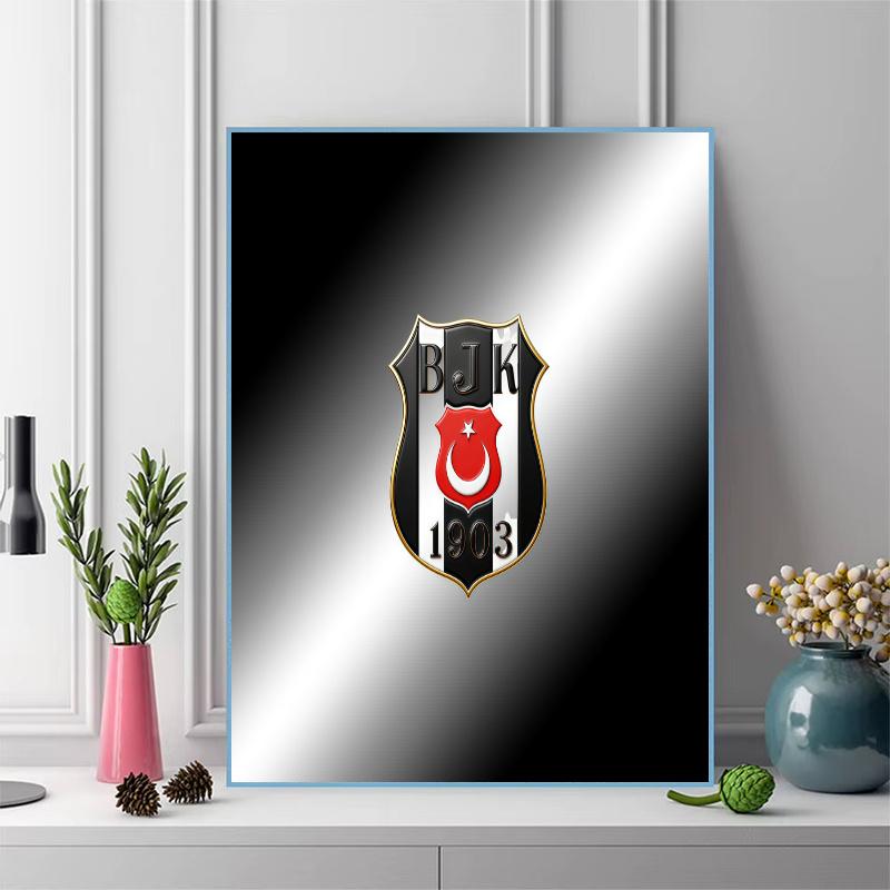 Football Fan Jersey 100% Round Full Drill 5D DIY Diamond Painting Embroidery Cross Stitch Rhinestone Decor