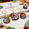 Set Chei Set Chei Tematic Cupa Mondială FIFA 2026 SUA Canada Mexic | Chei Trofeu Cupa Mondială Chei Minge Accesoriu Exclusiv pentru Fani pentru Încurajare & Spectacol
